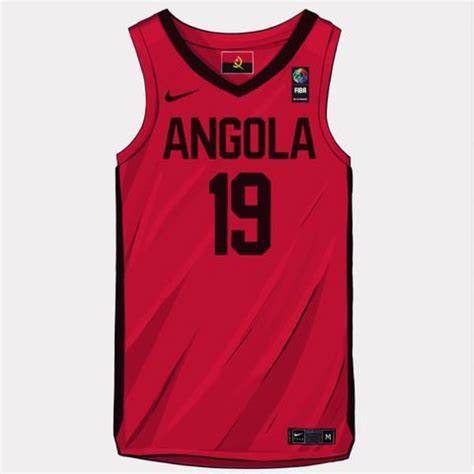 angola basketball jersey